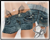 *S Mini Jean Shorts