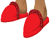 slippers red