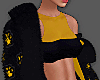 Dark Fluff Jacket Yellow