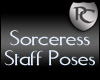 Sorceress Staff Poses LH