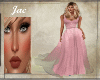 J~RETRO PEARL GOWN PINK