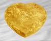 gold kissing pillow