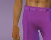 black purple pants