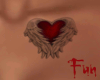FUN Heart wings tattoo