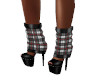Checkered boots