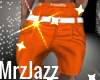 ORANGE BEAR SHORTS
