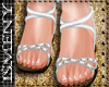 [Is] Roman Sandals White