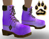 ~Oo Purple Work Boots