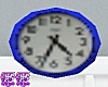 FF~ Blue Wall Clock