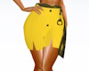 Yellow,Trendy,Skirt