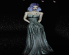 galaxy grey eveing dress