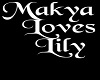 Makya Loves Lily Ncklace