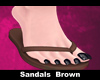 Sandals Brown