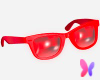 Red glow sunglasses