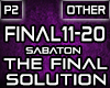 The Final Solution - P2