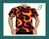 flaming t-shirt