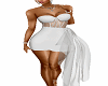 white cocktail dress
