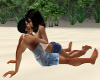 Beach Kissers/couple