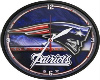 [M] NE Patriots Clock