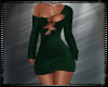 NYE Club Dress Green ML