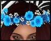 Blue Flowers Crown ~