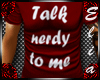 [ID] Nerdy Talk Shirt