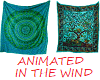 2 BOHO Animated Curtains