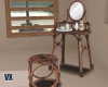 Malvay ratan vanity