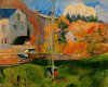Landscape by Gauguin
