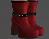 +ANKLE BOOTS RED V1+