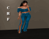 CRF* RL Emma Teal Jeans
