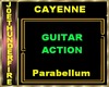 Cayenne Guitar action