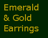 Emerald & Pale Gold