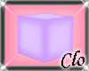 [Clo]Kawaii Cube Purple