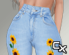Sunflower Flare Jeans F