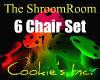 ShroomRoom 6 Chair Set