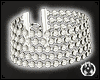 Pearls Choker Silver