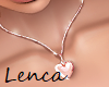Pink Gold Heart