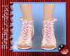 pink dot gladitor shoes