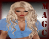 Hebe light blonde wave