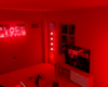 Neon Red Room!