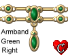 N* GreenGold Armband R