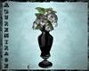 ^AZ^Vase/Silver Roses