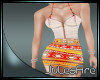 FIRE Aztec Skirt Set Red
