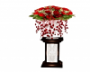 Vase Roses on Pedestal