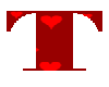 T - Animated Hearts