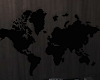 World map wall