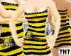 Canary Striped Dress