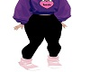 Kids Black Tights
