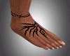 A*Foot Tribal Tattoo M